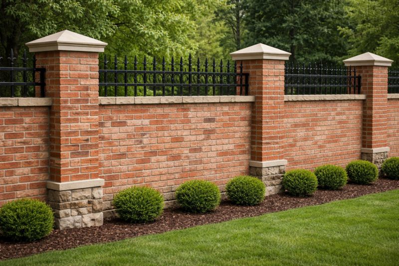 Brick Columns Installation in West Hartford, CT