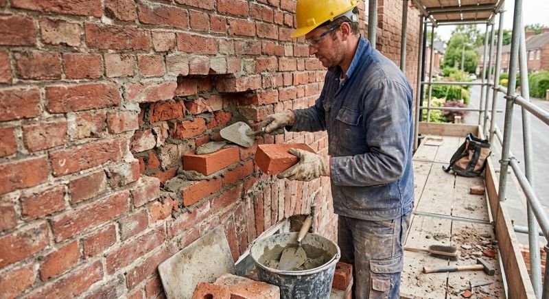 Brick Hardscaping Installation in Worcester, MA