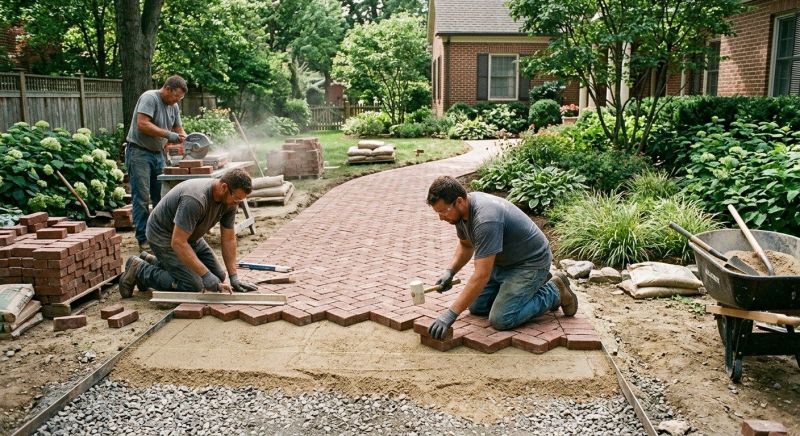 Brick Paving Installation in Fairfield County, CT