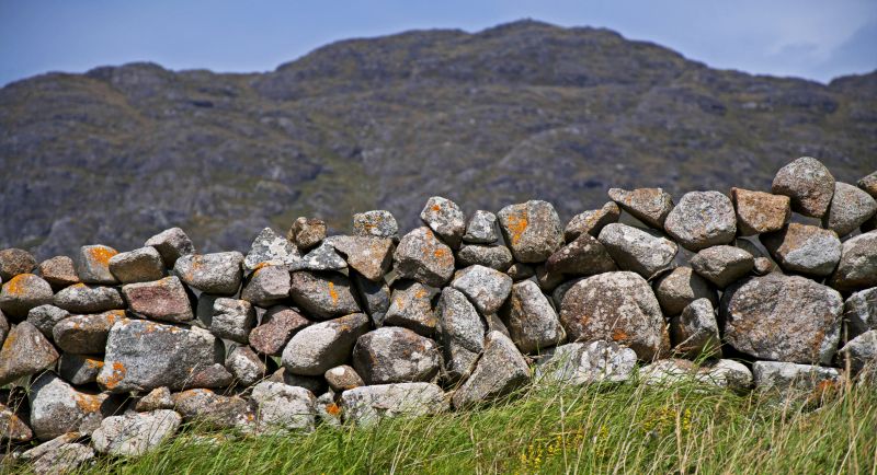 Stone Wall Hardscaping in Worcester, MA